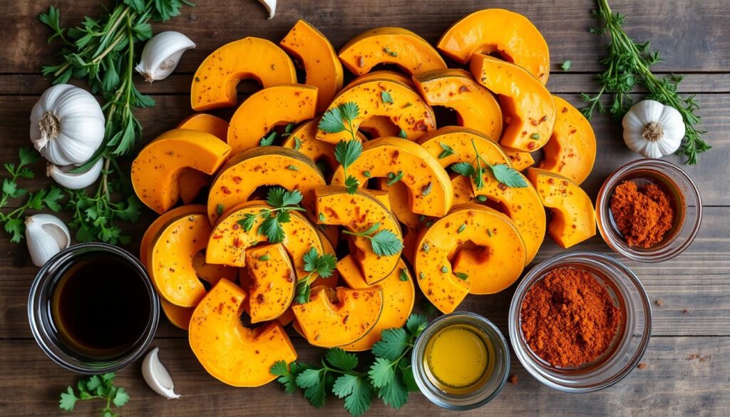 Butternut Kürbis Marinade Butternut Kürbis Marinade